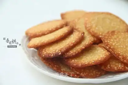 Sesame pancakes