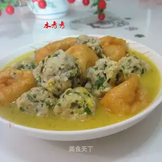 Pork meatball soup
