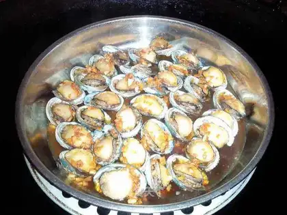 Garlic abalone
