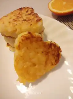 Orange rice cake