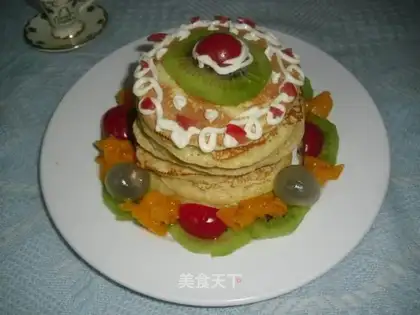 Sweet fruit muffins