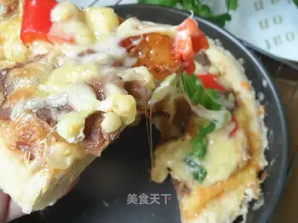 Beef pizza