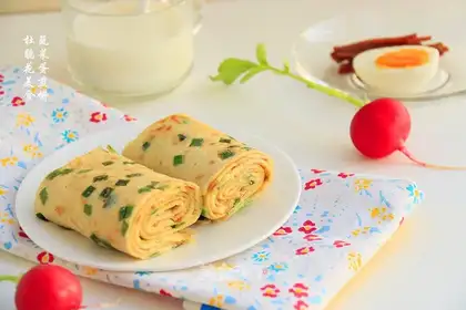 Vegetable omelet