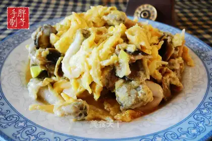 Eggs and seafood