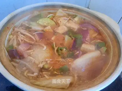 Korean sauce soup