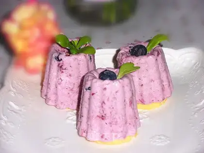 Berry chocolate mousse