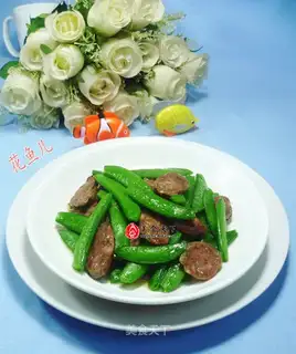 Spicy sausage and sweet beans