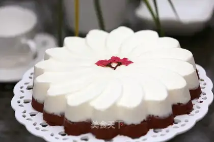 Yogurt mousse cake