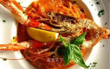 Shrimp pasta