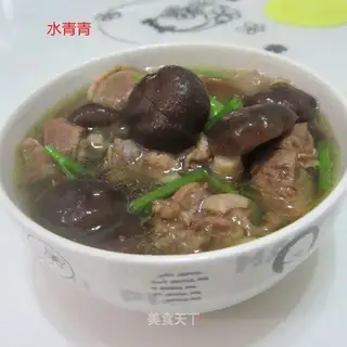 Old duck stew mushrooms