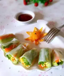 Crystal Vegetable Rolls