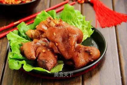 Grab a pig's hoof