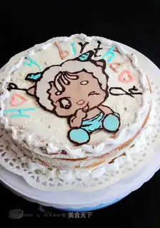 Chocolate for birthday cake