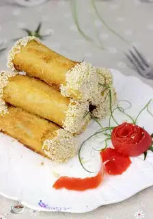 Sesame tacos