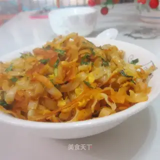 Curry egg noodles