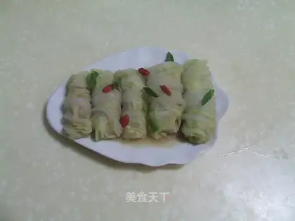 Jade mushroom rolls