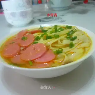 Oil curry noodles