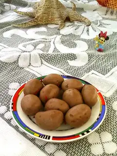 The veal sausage
