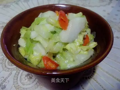 Spicy cabbage