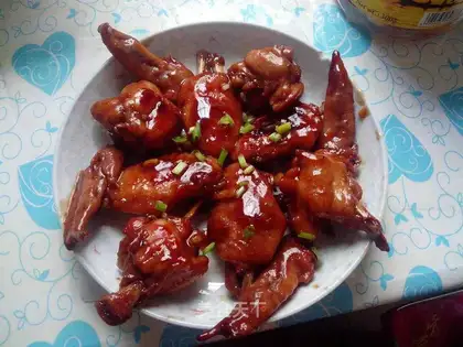 Coke chicken wings