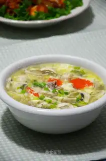 Turkey Spoon mushroom soup