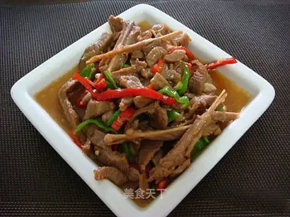 Spicy turkey meat