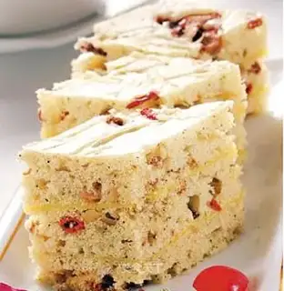 Yam and red bean cake