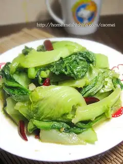 stir-fried mustard greens