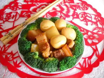 Huaishan stewed pork
