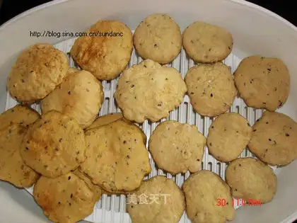 Microwave oatmeal cookies