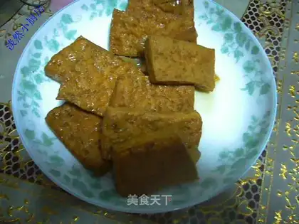 marinated tofu