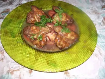 braised chicken wings