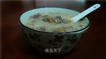 Chestnut powder Gejiang Yaozhu porridge