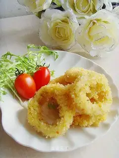 Golden Squid Ring