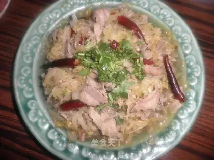 Chinese cabbage mutton