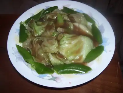 oyster sauce lettuce