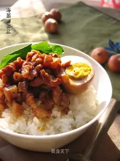 braised pork rice