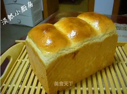 Whole milk white toast