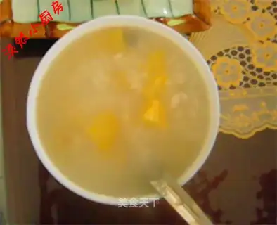 Longevity sweet potato porridge