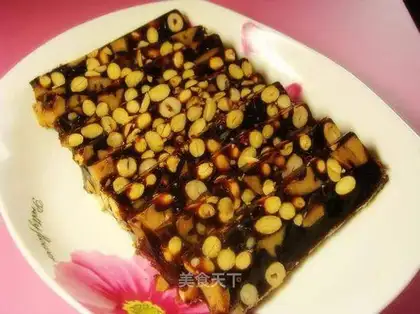 Peanut, soybean, meat jelly