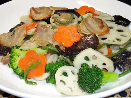 stir-fried assorted products