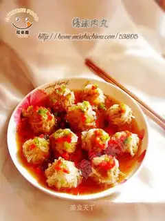 Hydrangea meatballs