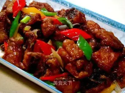 fried mandarin fish balls