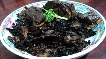 Dried vegetable goose