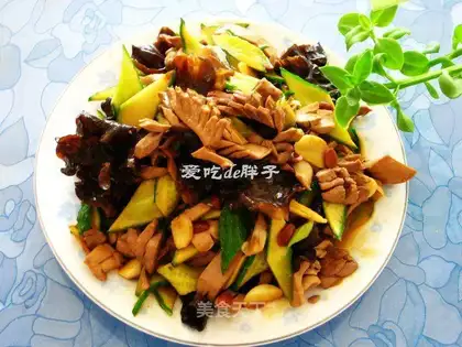 Sauce fried kidney flower
