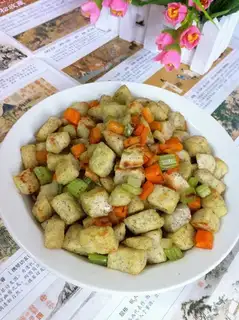 The celery is fried