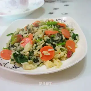 Ham spinach