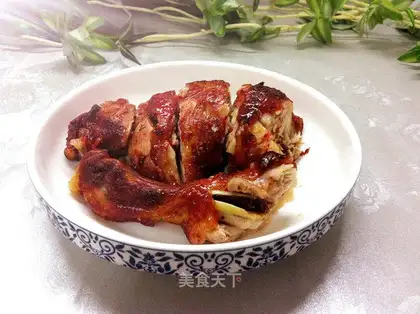 The chicken leg with the southern milk
