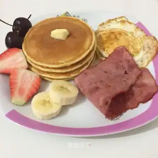 pancake american breakfast