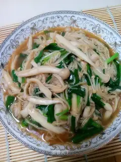 Scrambled mushrooms